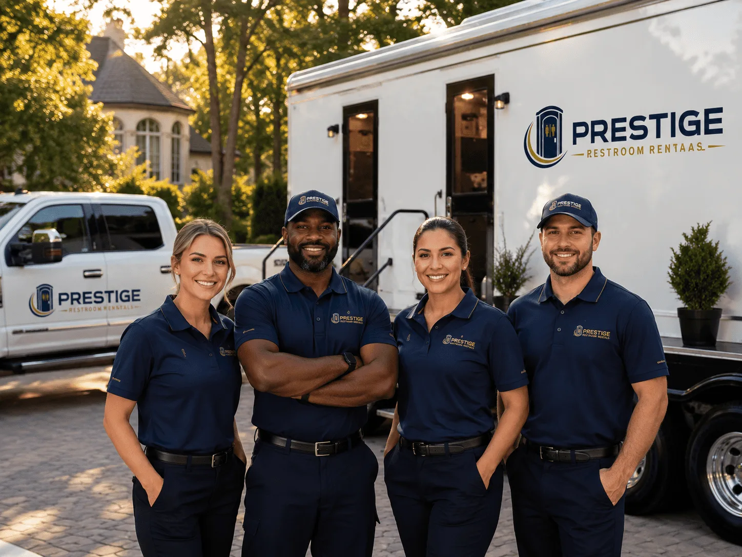 Trusted Luxury Portable Restrooms company in Lima, IL